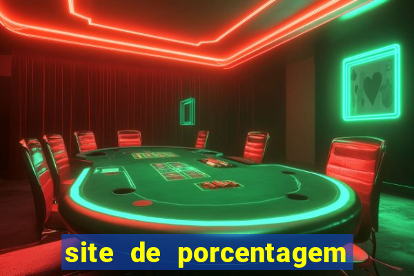 site de porcentagem slots pg